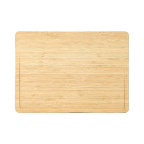Megachef 3 Piece Wood Cutting, Prep And Serving Boards With Slanted Juice Groove In Brown