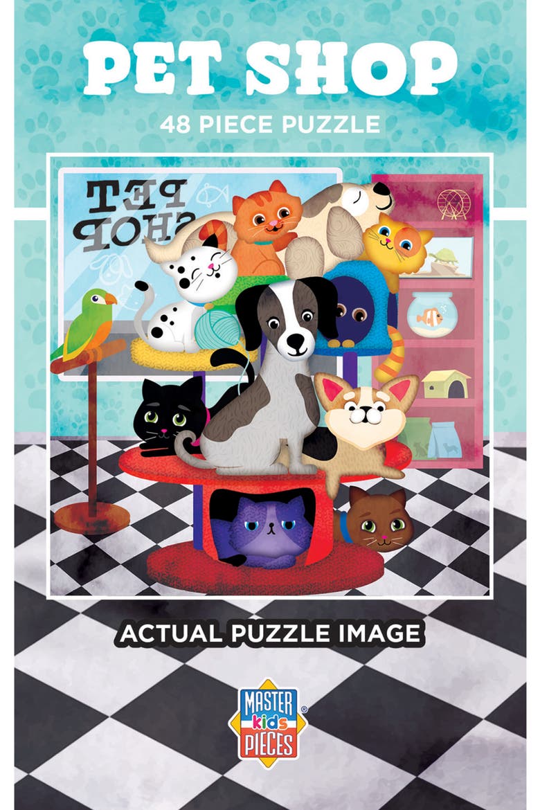 Pet Shop 48 Piece Value Puzzle, Alternate, color, Multicolor