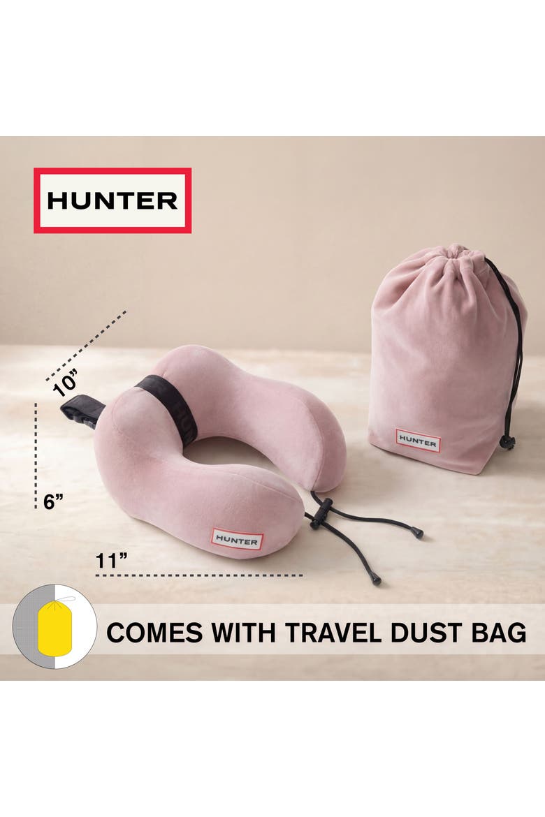 Ellis Contour Travel Neck Pillows, Alternate, color, Pale Mauve