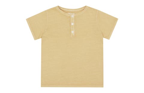 SS Organic Cotton Henley T-Shirt
