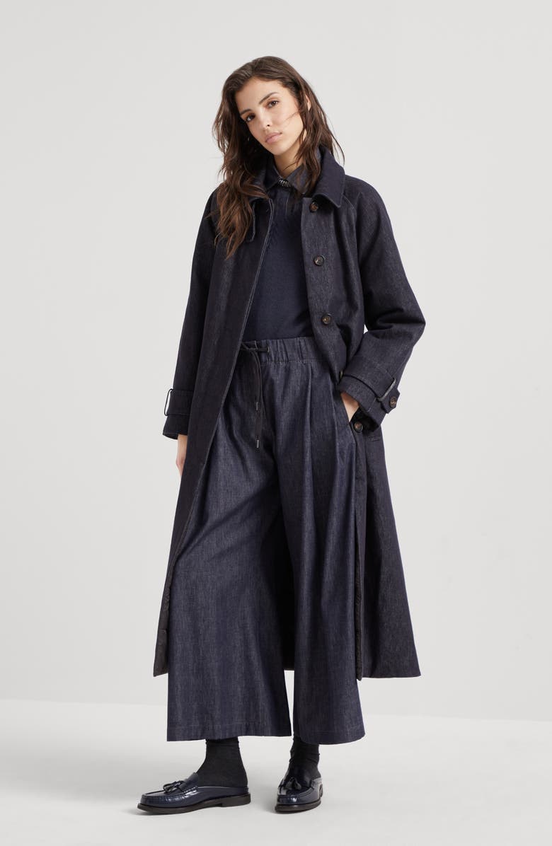 Brunello Cucinelli Wide Pleated trousers, Alternate, color, 