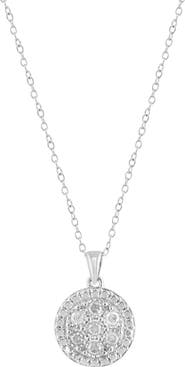 EFFY Sterling Silver Diamond Pendant Necklace