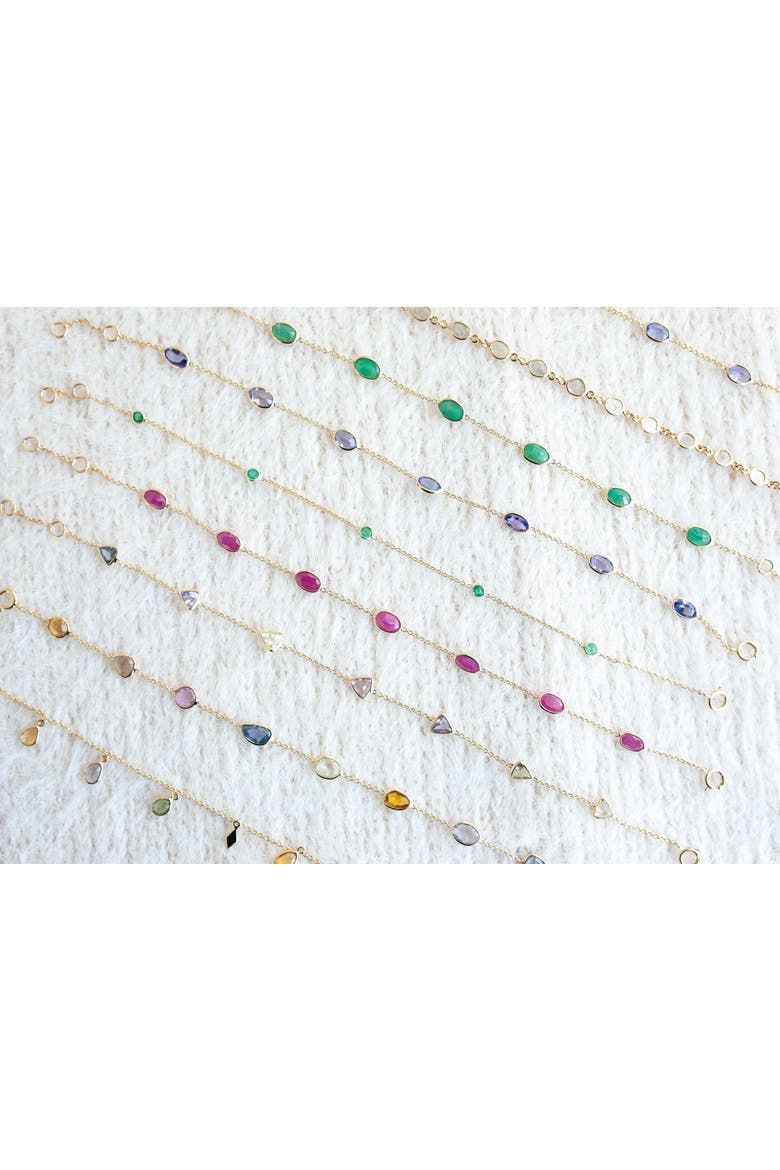 Lunar Glow Solid Gold 14k Bracelet, Alternate, color, Diamond