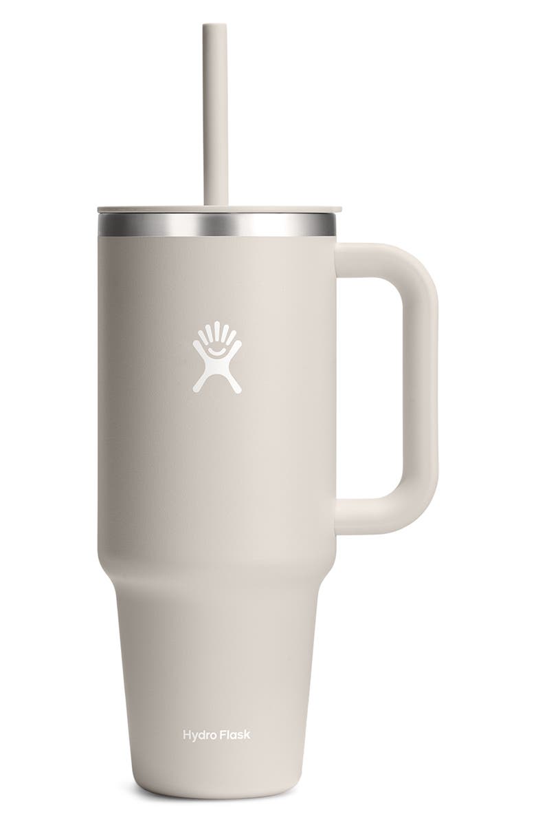 Hydro Flask 40-Ounce All Around<sup>™</sup> Travel Tumbler, Main, color, Oat