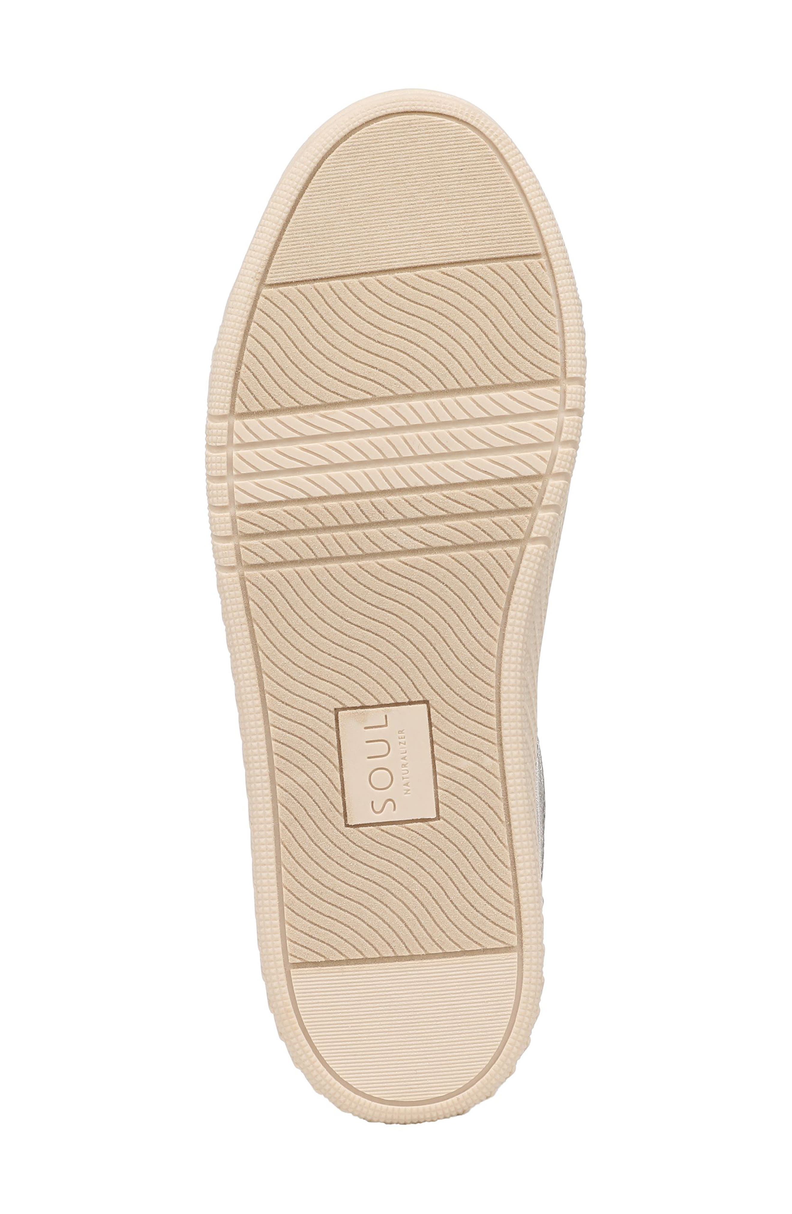 SOUL NATURALIZER Neela Low Top Sneaker, Alternate, color, Steel Grey Faux Leather