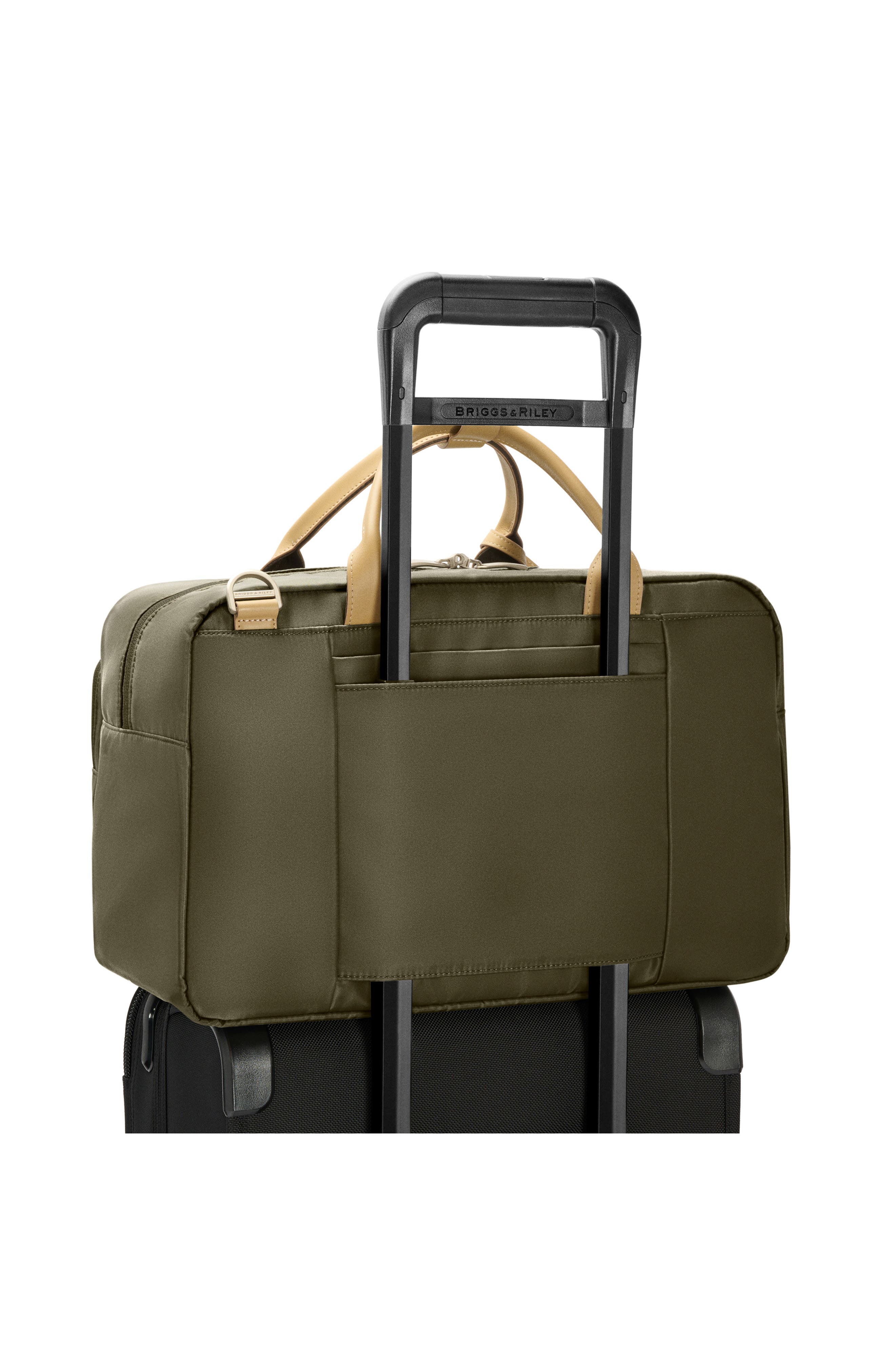 Briggs & Riley Rhapsody Multi-Pocket Cabin Bag, Alternate, color, Olive
