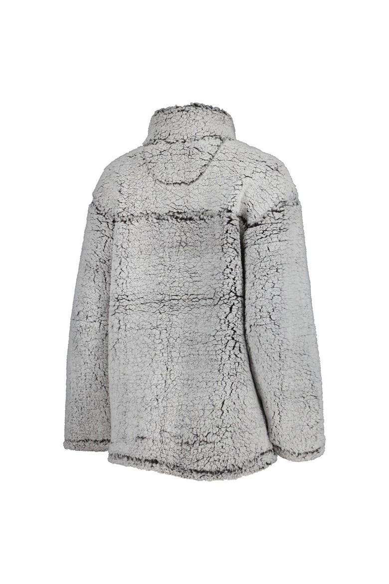Women's G-III 4Her by Carl Banks Gray Tennessee Titans Sherpa Quarter-Zip Jacket, Alternate, color, Gray