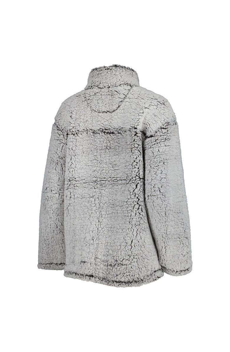 G-III 4HER BY CARL BANKS Women's G-III 4Her by Carl Banks Gray Tennessee Titans Sherpa Quarter-Zip Jacket, Alternate, color, Gray