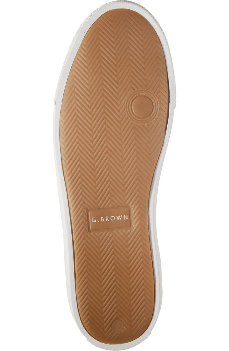 G Brown Jolt Low Top Sneaker, Alternate, color, Blue/ White