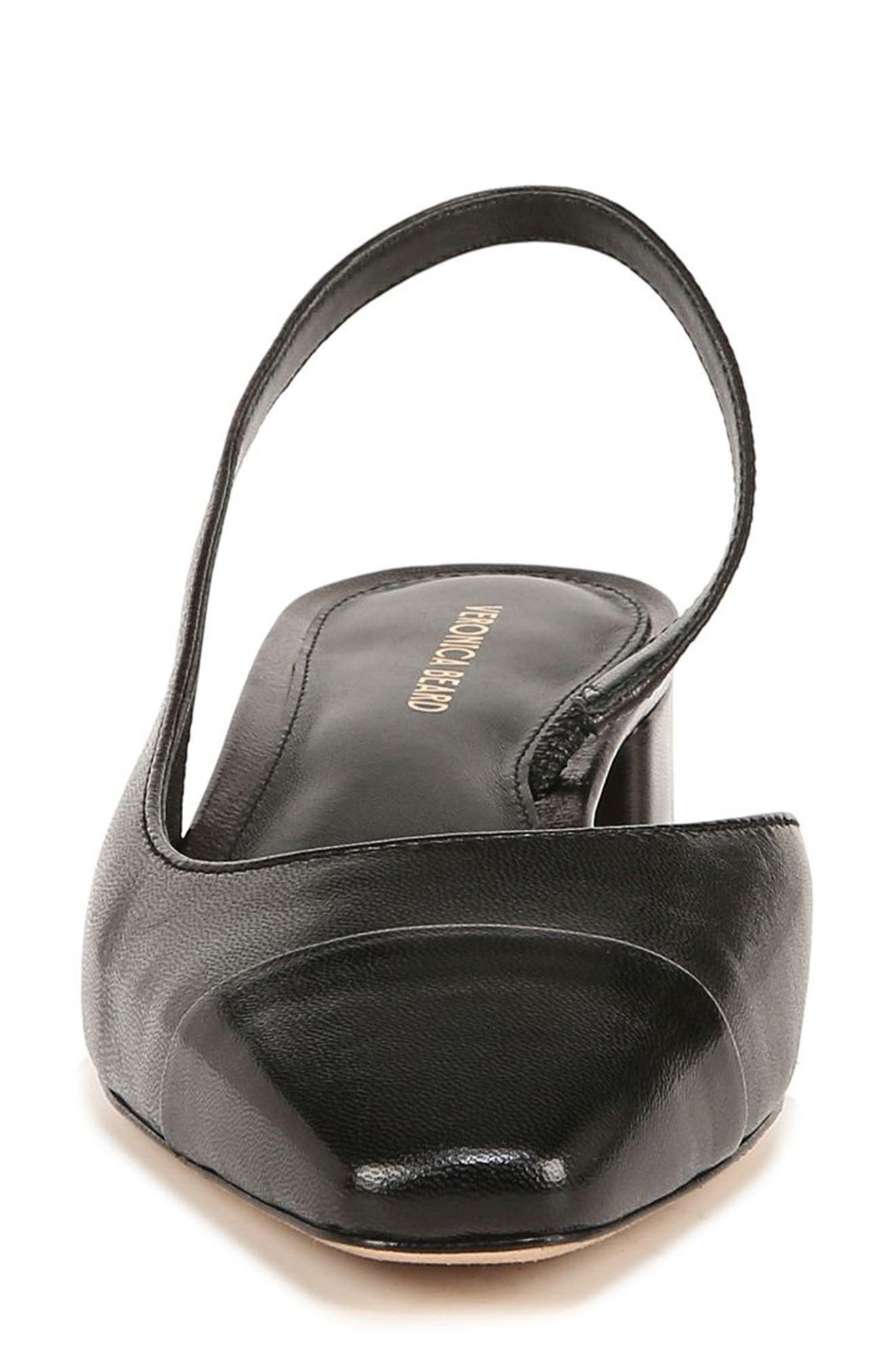 Veronica Beard Cecile Half d'Orsay Slingback Pump, Alternate, color, Black