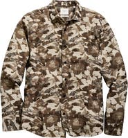 Billy Reid Camellia Jacquard Cedar Button-Up Shirt