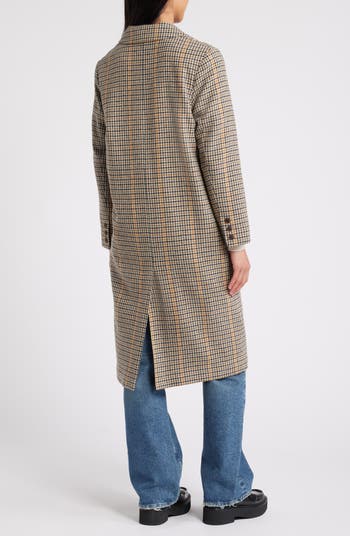 Pendleton (XL) Wool hotsell Blend Walker Coat Cream Plaid FREE SHIPPING