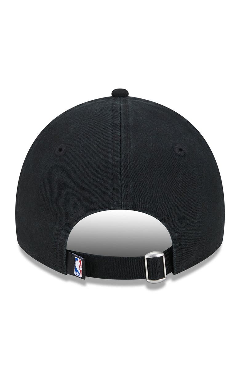 New Era Men's New Era Black Brooklyn Nets 2023/24 City Edition 9TWENTY Adjustable Hat, Alternate, color,