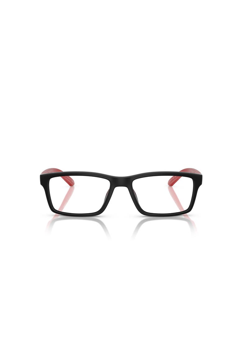 52mm Rectangle optical glasses, Alternate, color, Black