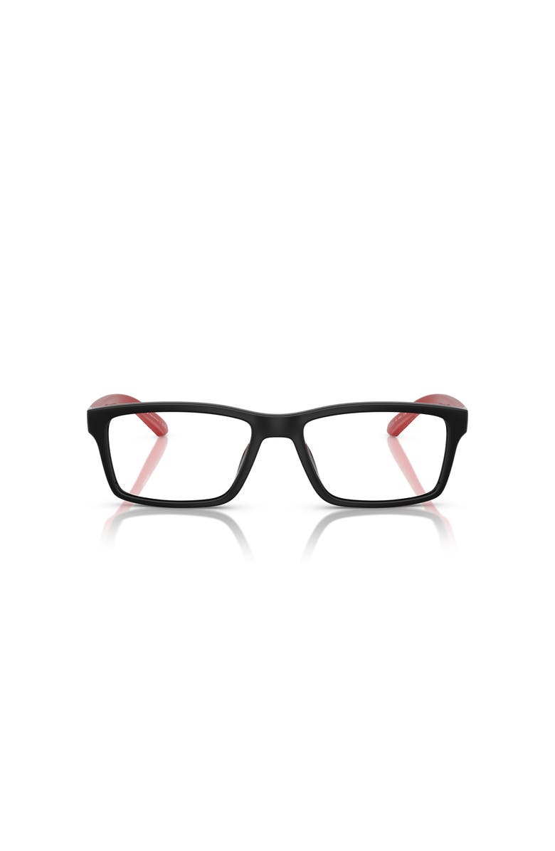 ARNETTE 54mm Rectangle optical glasses, Alternate, color, Black