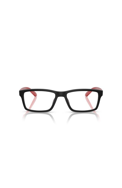 Arnette 54mm Rectangle Optical Glasses In Black