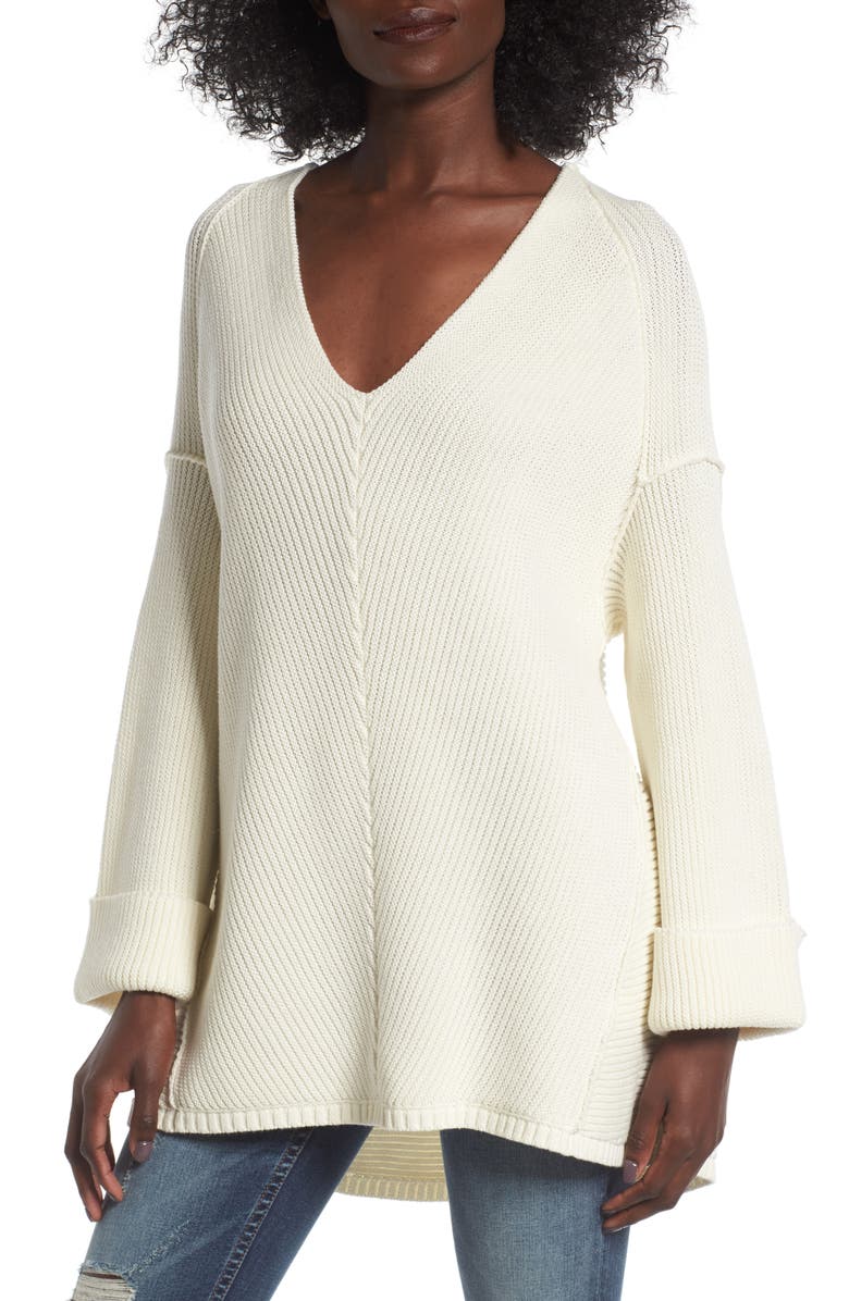 Love By Design Cuff Sleeve Pullover, Main, color,