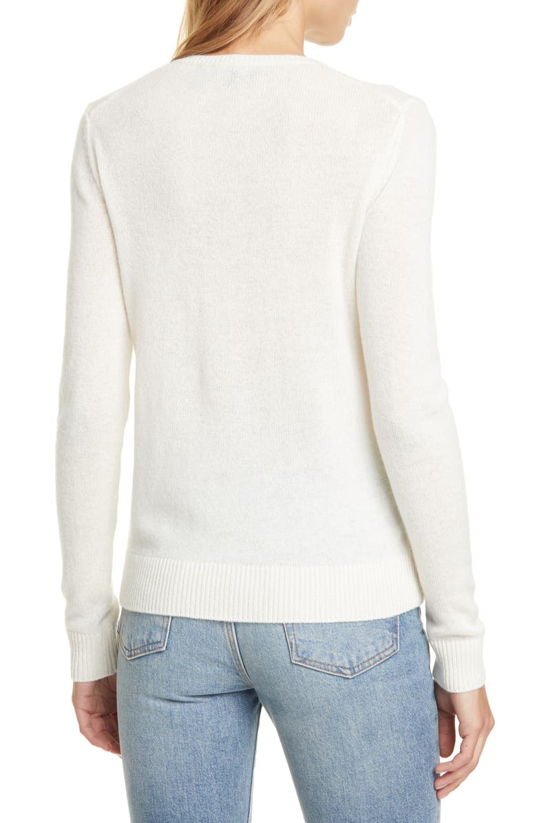 Theory Crewneck Cashmere Sweater, Alternate, color, Iv