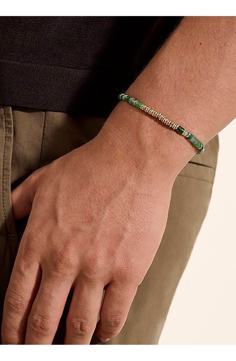 John Hardy Heishi Bracelet, Alternate, color, Gold