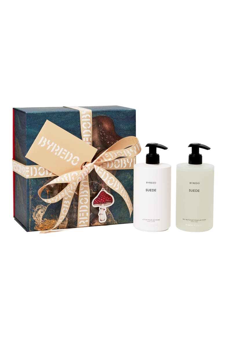 Suede Hand Wash & Lotion Set (Limited Edition), Main, color, NO COLOR