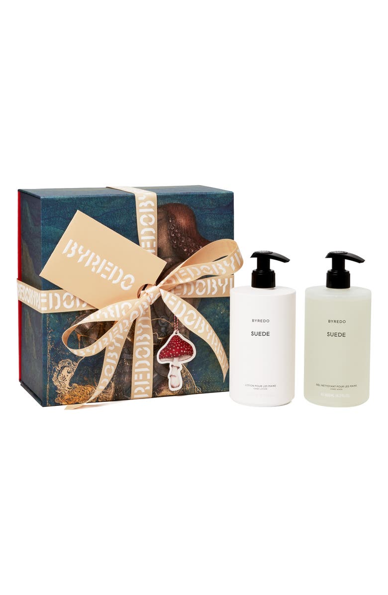 BYREDO Suede Hand Wash & Lotion Set, Main, color,