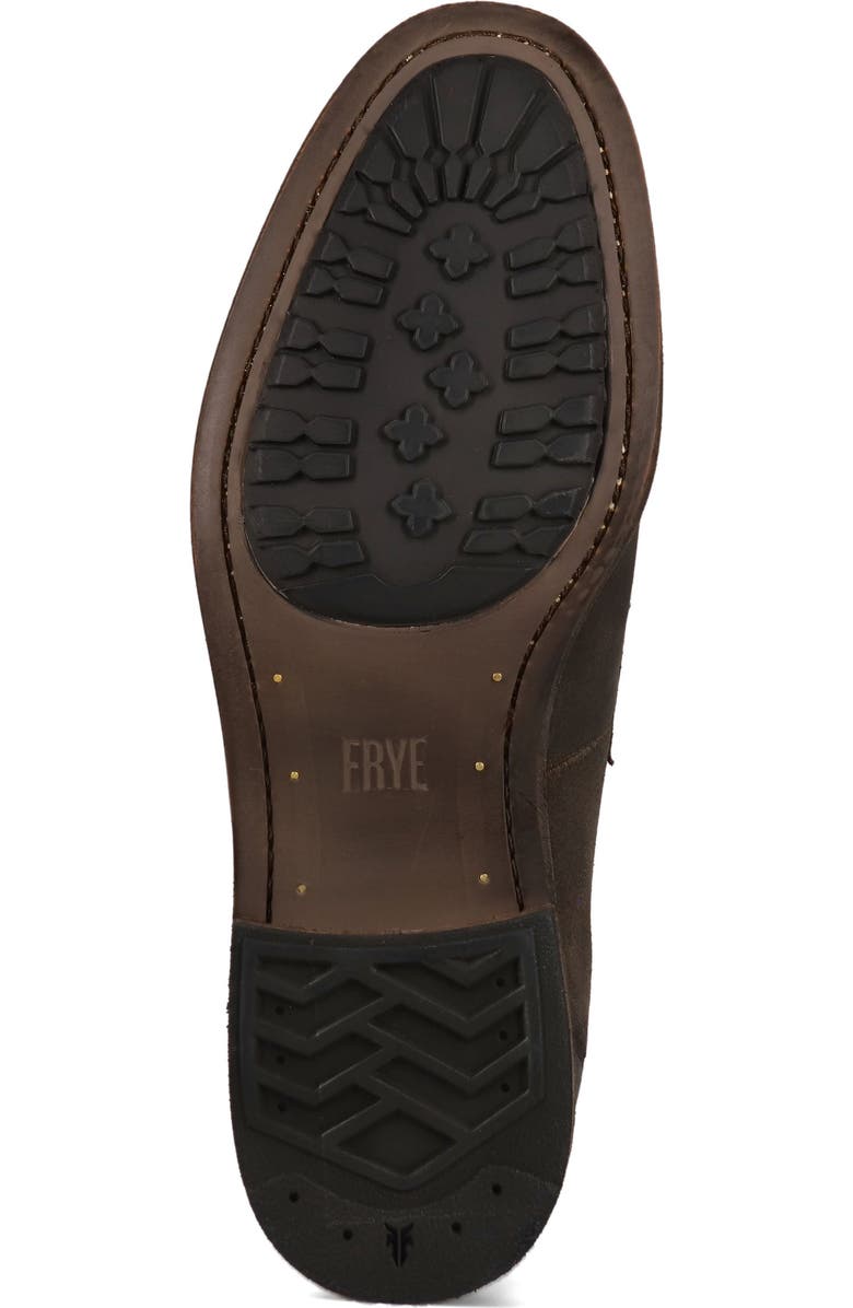 Frye Tyler Flex Penny Loafer, Alternate, color, Chocolate