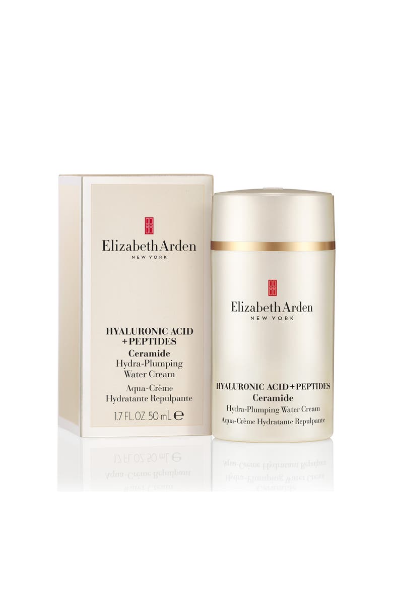 Hyaluronic Acid + Peptides Ceramide Hydra-Plumping Water Cream, Main, color, N/A