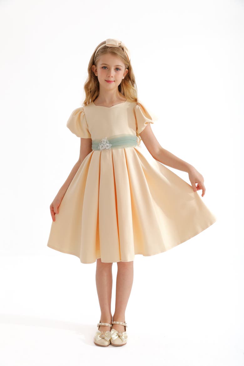 Easton Dress, Alternate, color, Ivory
