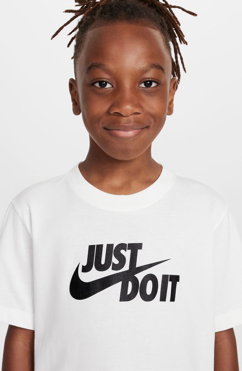 Nike Kids' Sportswear JDI Graphic T-Shirt, Alternate, color, 100 White