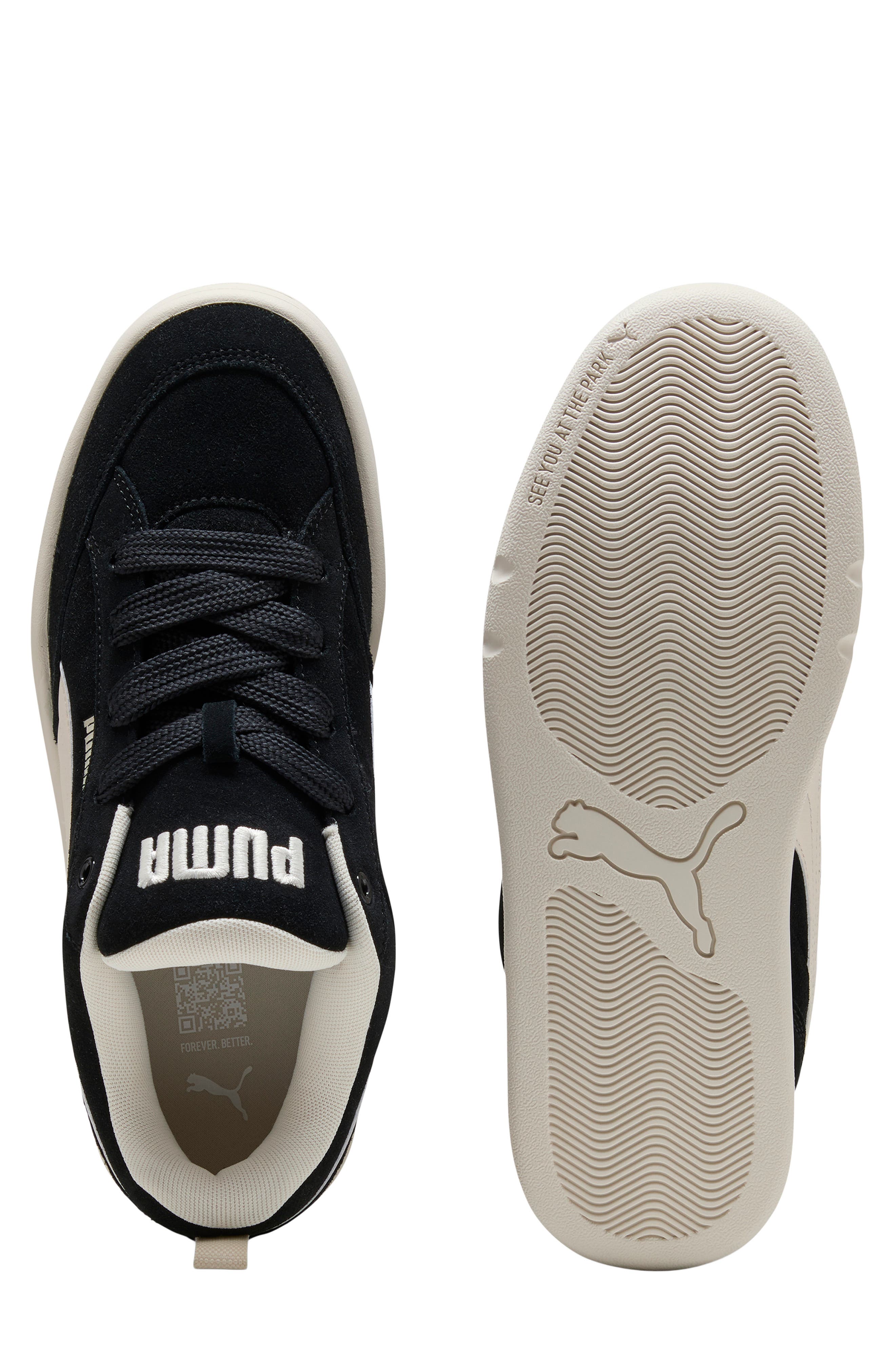 PUMA Park Lifestyle OG Sneaker, Alternate, color, Puma Black/ Alpine Snow