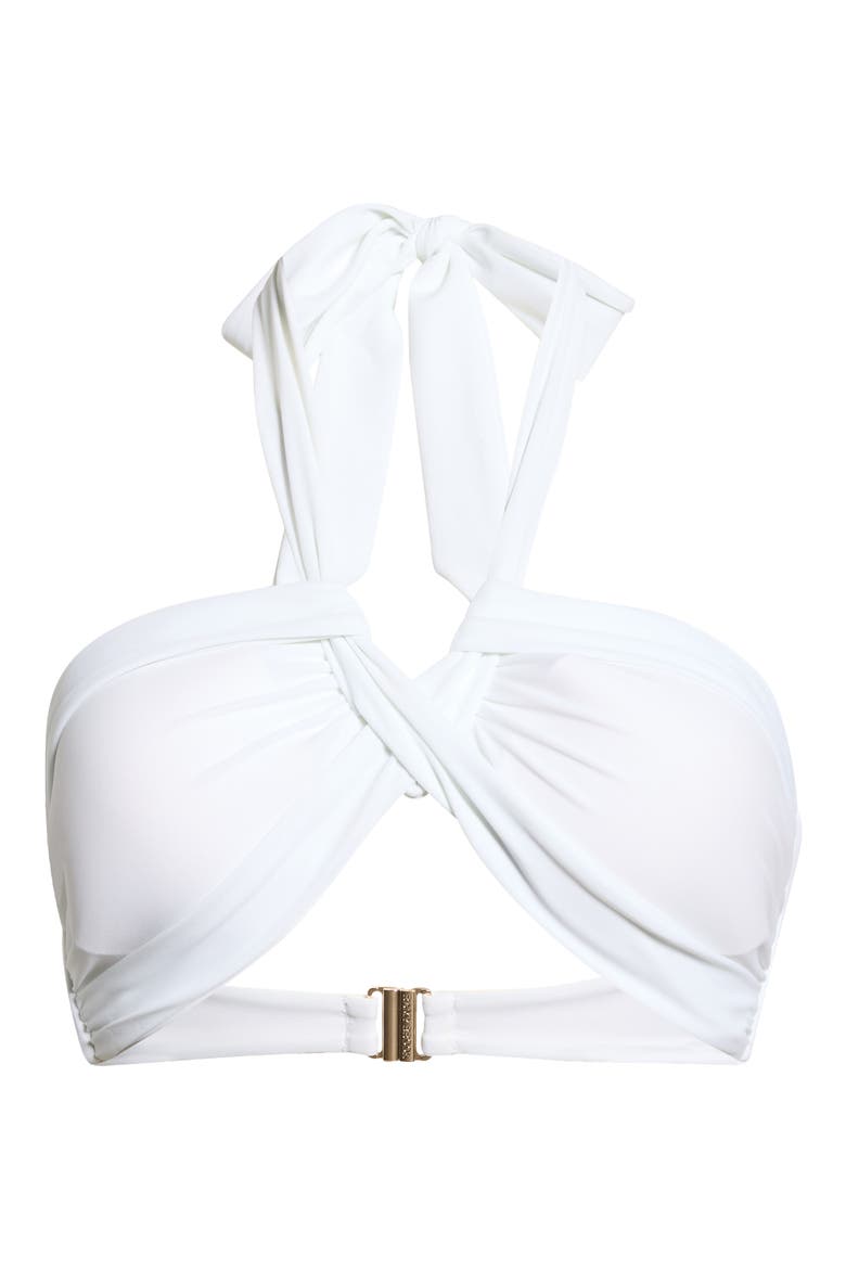 Arielle Bikini Top, Alternate, color, WHITE