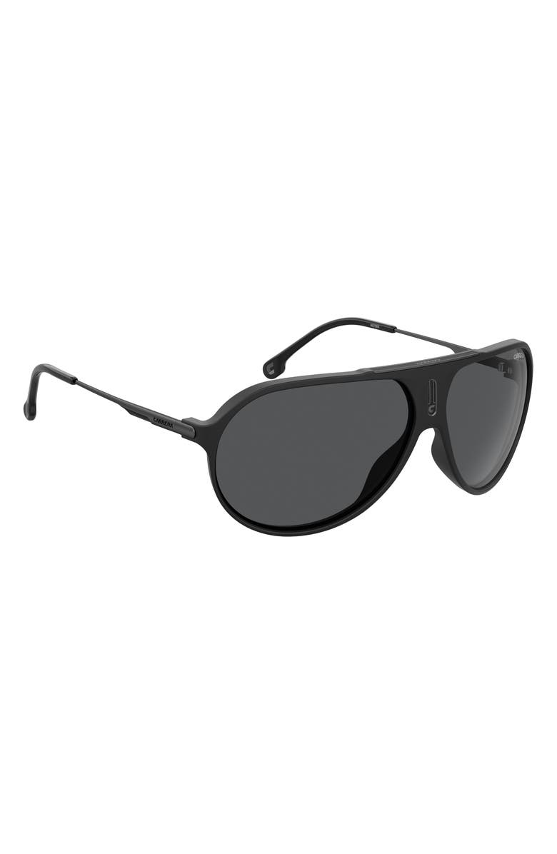 Carrera Eyewear Hot65 63mm Polarized Aviator Sunglasses, Alternate, color,