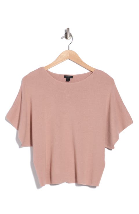 Short Sleeve Crop Sweater