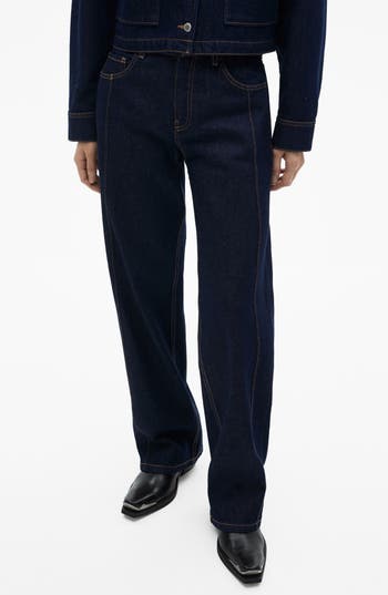 Mango Pauli Straight Leg Jeans