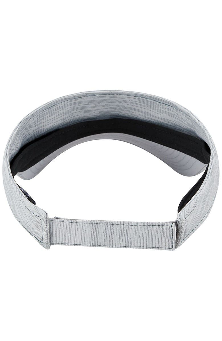 New Era Men's New Era Gray Oakland Athletics Adjustable Visor, Alternate, color, Gray