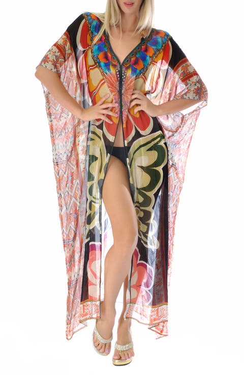 Print Cover-Up Duster
