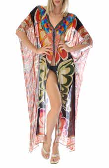 RANEES Print Cover-Up Duster