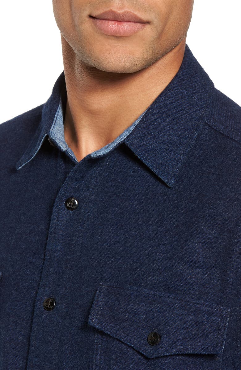 Faherty Durango Work Shirt, Alternate, color, 