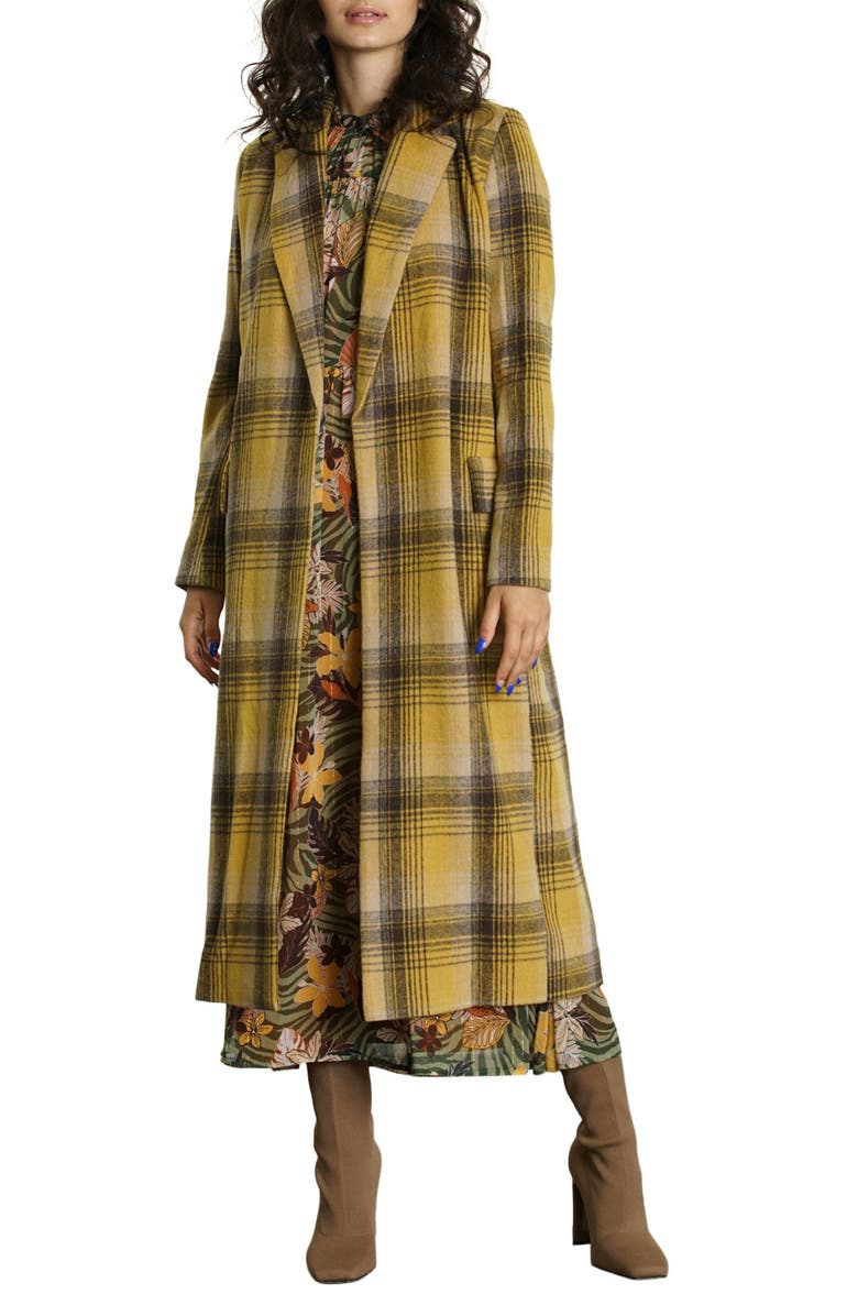 dRA Maggie Plaid Coat, Main, color,