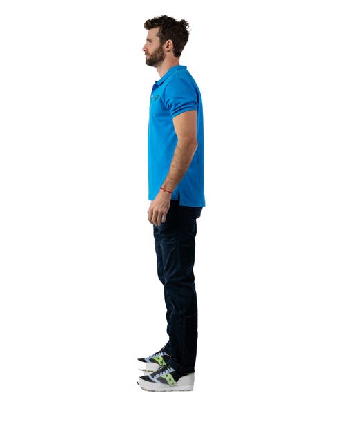 Woodpecker Pima Cotton Polo Shirt In Blue