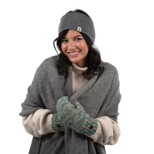 Nirvana Designs Air Wrap Scarf In Linen