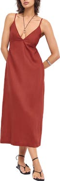 Vitamin A® Zella Linen Cover-Up Maxi Dress