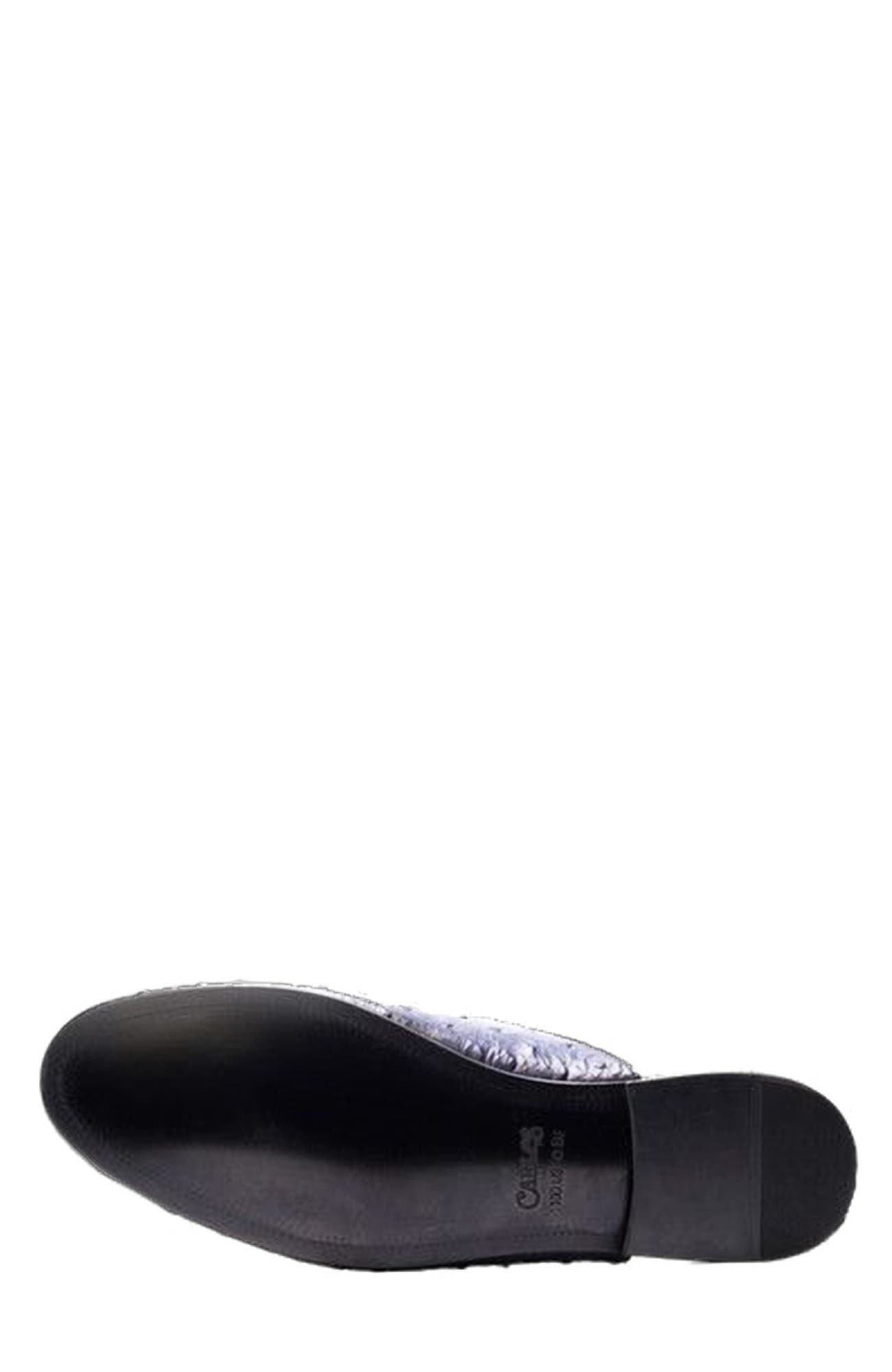 Apollo Bit Slides, Alternate, color, Blue ostrich