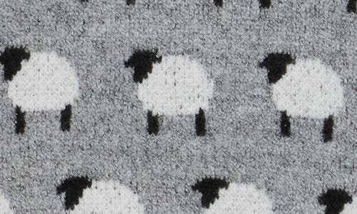 Vigoss Sheep Crewneck Sweater In Gray