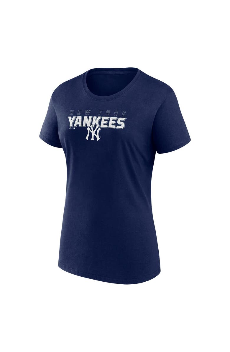 FANATICS Women's Fanatics Navy New York Yankees Lean T-Shirt, Alternate, color, 