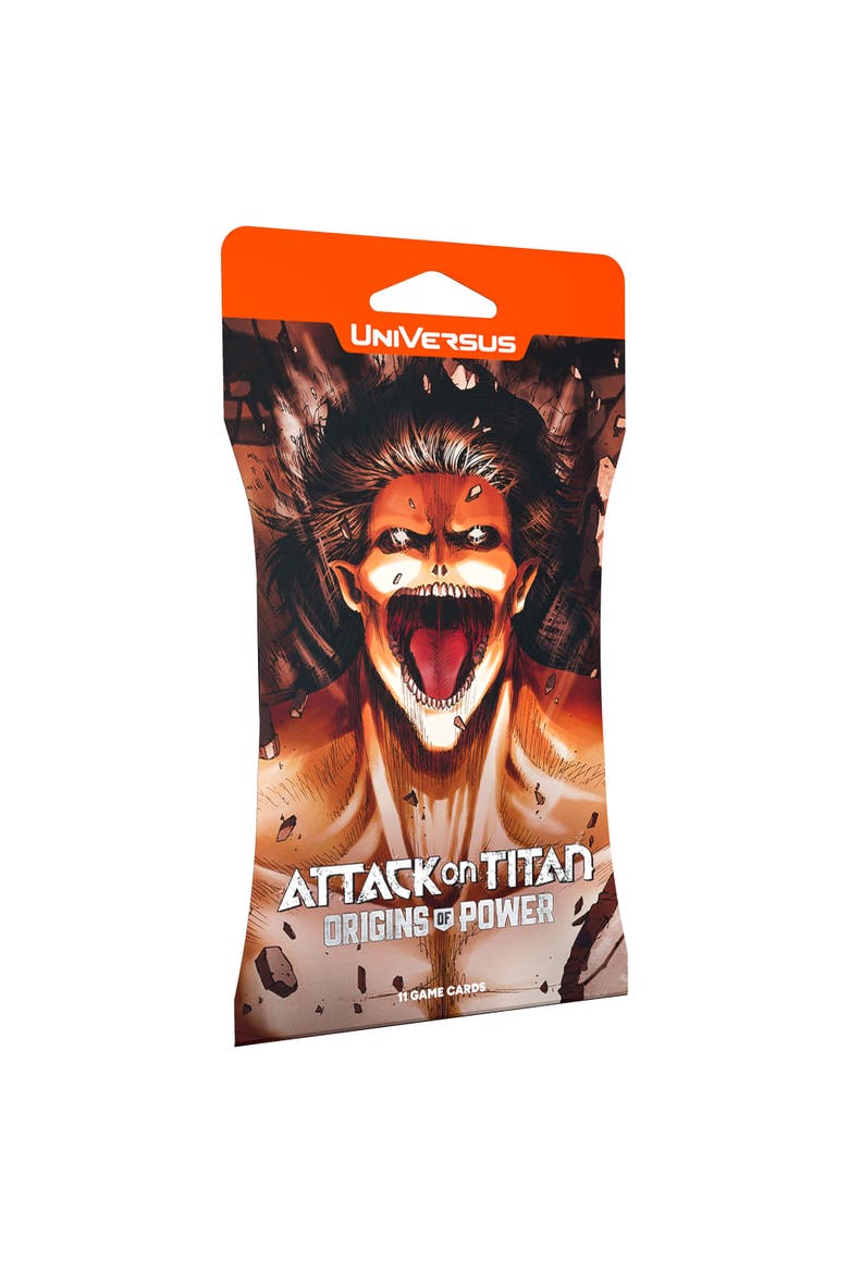 Attack On Titan Origins Of Power Booster Display, Alternate, color, Multicolored