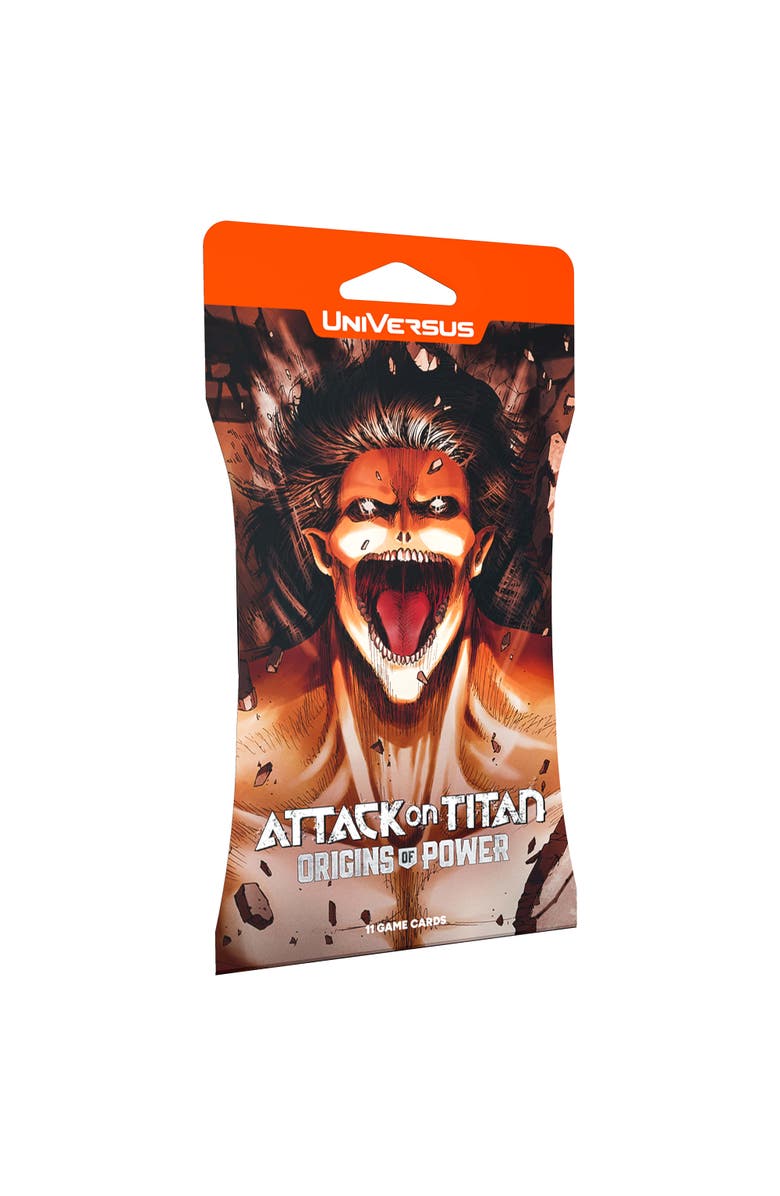 UniVersus Attack On Titan Origins Of Power Booster Display, Alternate, color, Multicolored