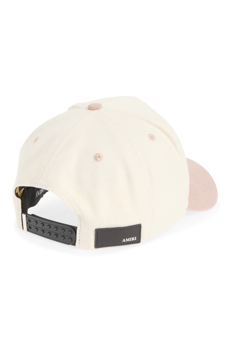Embroidered Monogram Two Tone Canvas Snapback Baseball Cap, Alternate, color, MOCHA