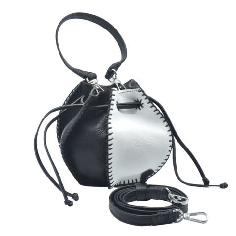 Mini Bucket Pouch Leather Bag