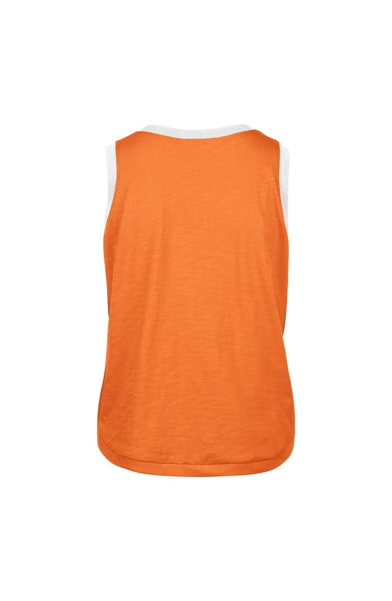 '47 Women's '47 Texas Orange Texas Longhorns Premier Ringer Tank Top, Alternate, color, Burnt Orange